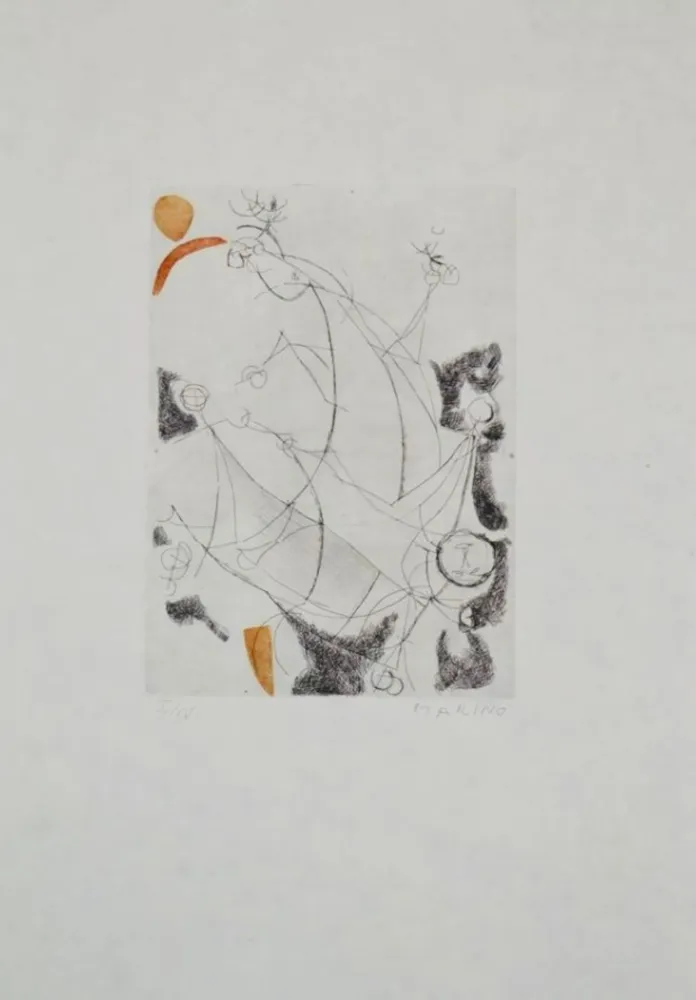 Radierung Und Aquatinta Marini - Portfolio A-55 Miracolo