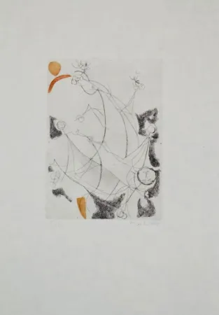 Radierung Und Aquatinta Marini - Portfolio A-55 Miracolo