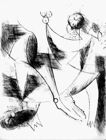 Radierung Marini - Scomposizione