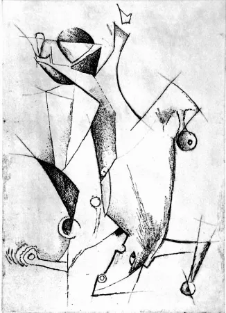 Radierung Marini - Spaccatura