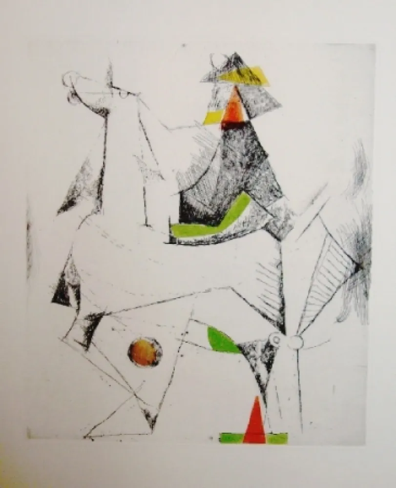 Radierung Und Aquatinta Marini - Tout près de Marino 