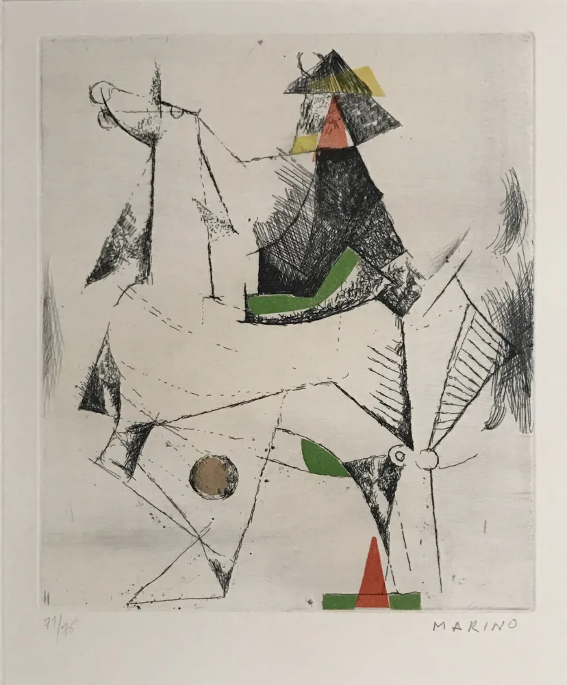 Radierung Und Aquatinta Marini - Untitled II