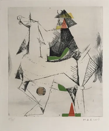 Radierung Und Aquatinta Marini - Untitled II