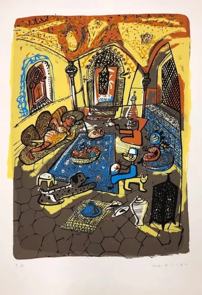 Siebdruck Mariscal - Riad