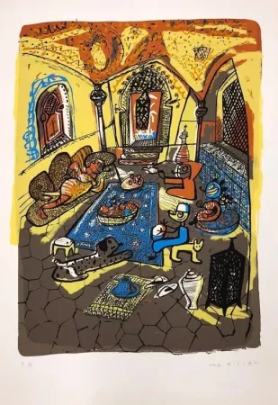 Siebdruck Mariscal - Riad