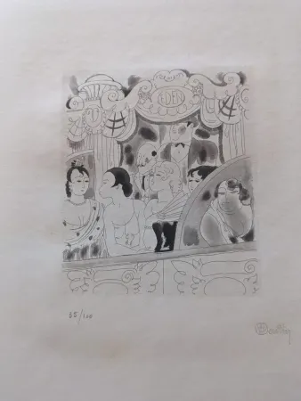 Radierung Und Aquatinta Martin - La Petite Infante