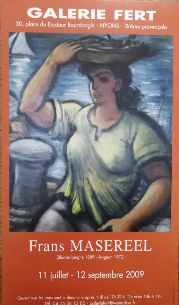 Plakat Masereel - Galerie Fert - 2009