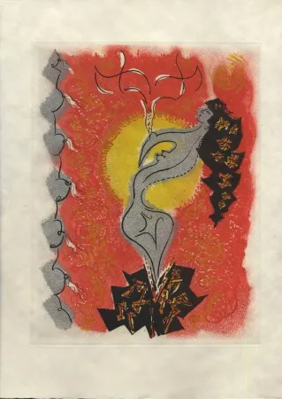 Illustriertes Buch Masson - A. Maurois. LES ÉROPHAGES. 16 aquatintes originales