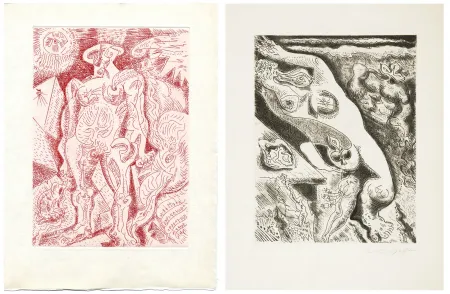 Illustriertes Buch Masson - Alain Jouffroy : LE SEPTIÈME CHANT (1974)