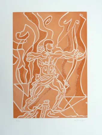 Radierung Masson - Arc