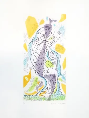 Radierung Masson - Charmeuses de papillons 