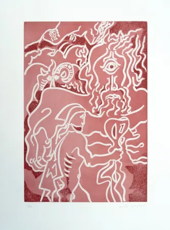 Radierung Masson - Cyclope