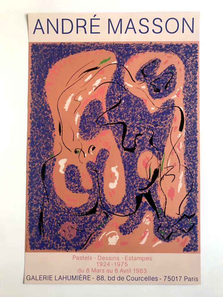 Siebdruck Masson - Galerie Lahumière