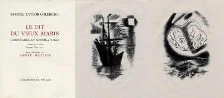 Illustriertes Buch Masson - LA CHANSON DU VIEUX MARIN.24 lithographies originales.