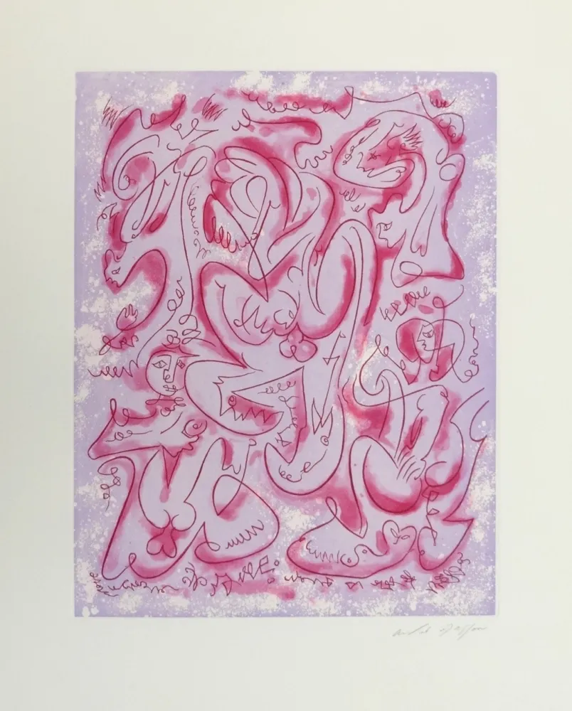 Radierung Masson - L’émerveillé merveilleux