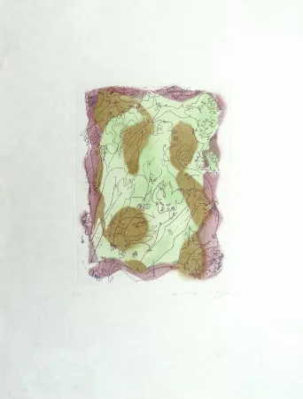 Radierung Und Aquatinta Masson - Les Érophages