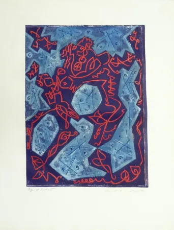 Radierung Masson - Les Hain-Teny