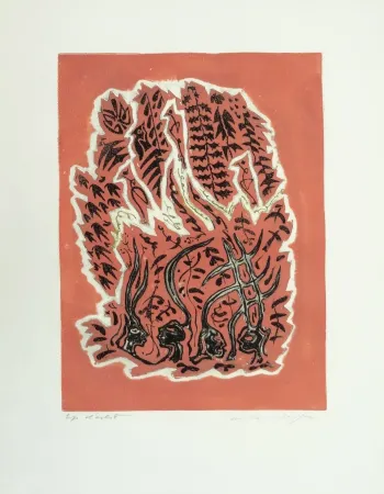 Radierung Masson - Les Hain-Teny