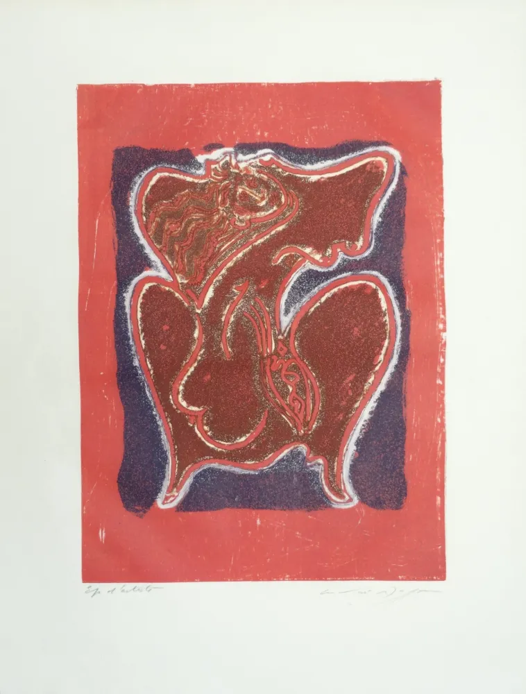 Radierung Masson - Les Hain-Teny