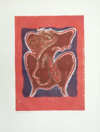 Radierung Masson - Les Hain-Teny