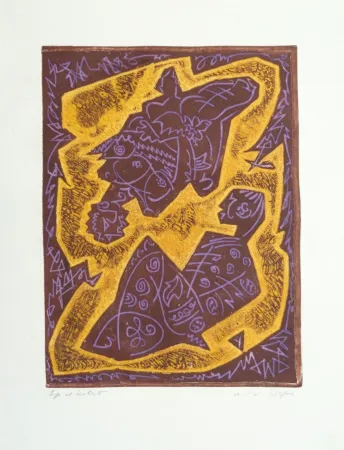 Radierung Masson - Les Hain-Teny