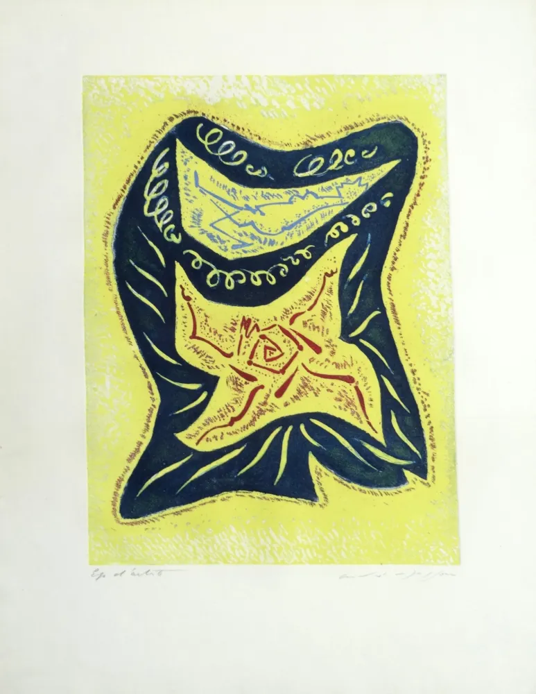 Radierung Masson - Les Hain-Teny