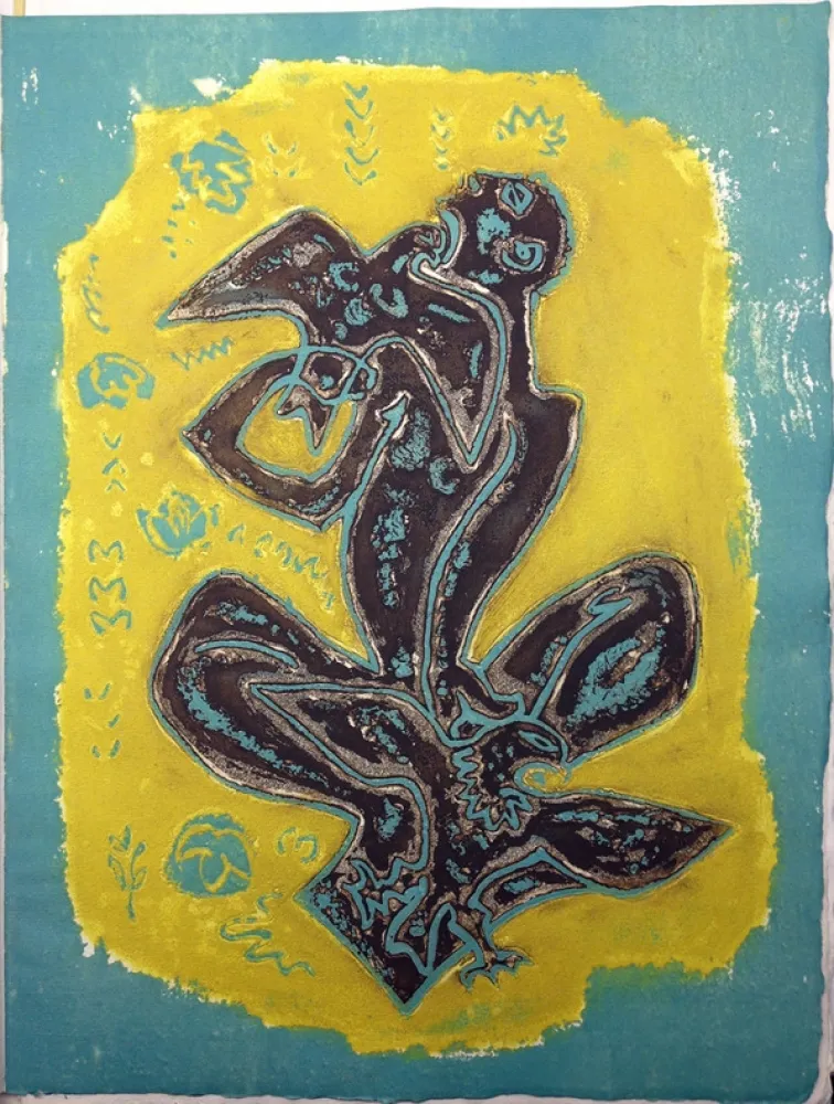 Illustriertes Buch Masson - LES HAIN-TENY. 16 eaux-fortes et reliefs en couleurs.