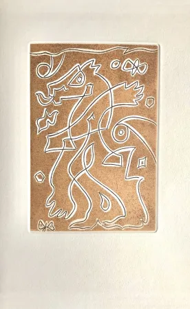 Radierung Und Aquatinta Masson - Ô mésange, ô peut-être