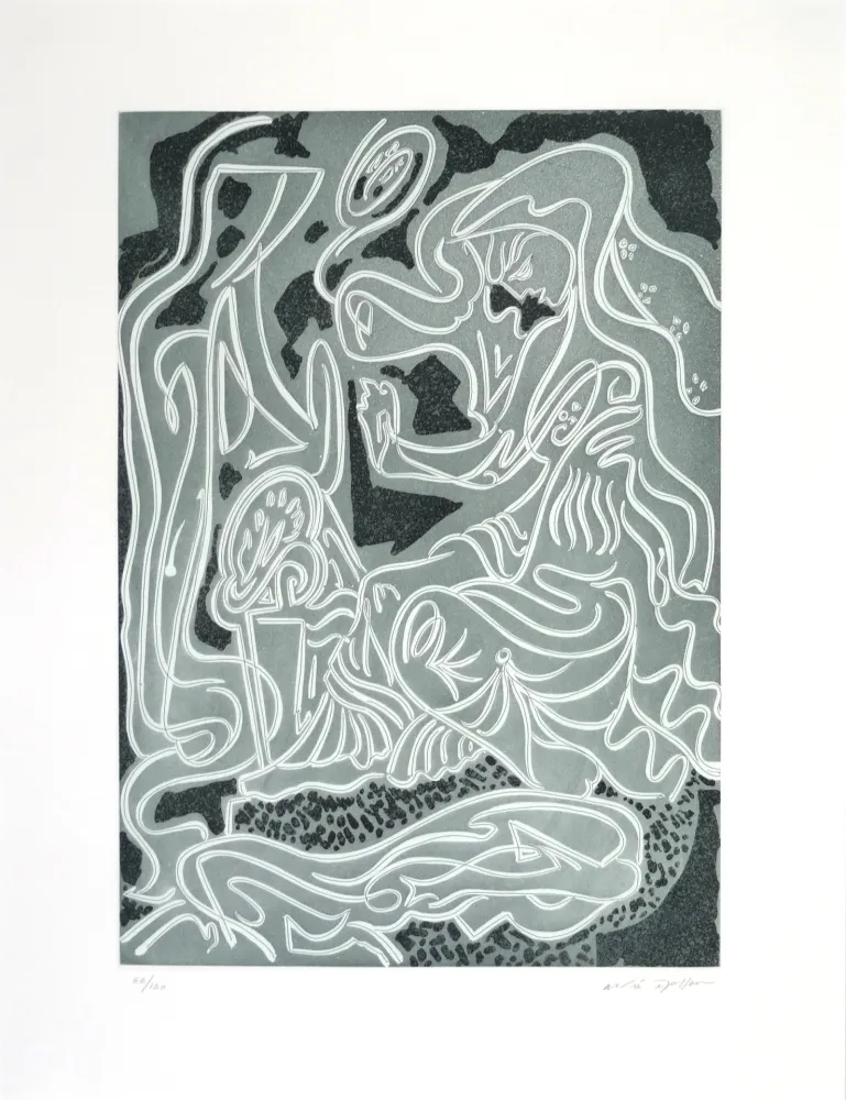 Radierung Masson - Pénélope