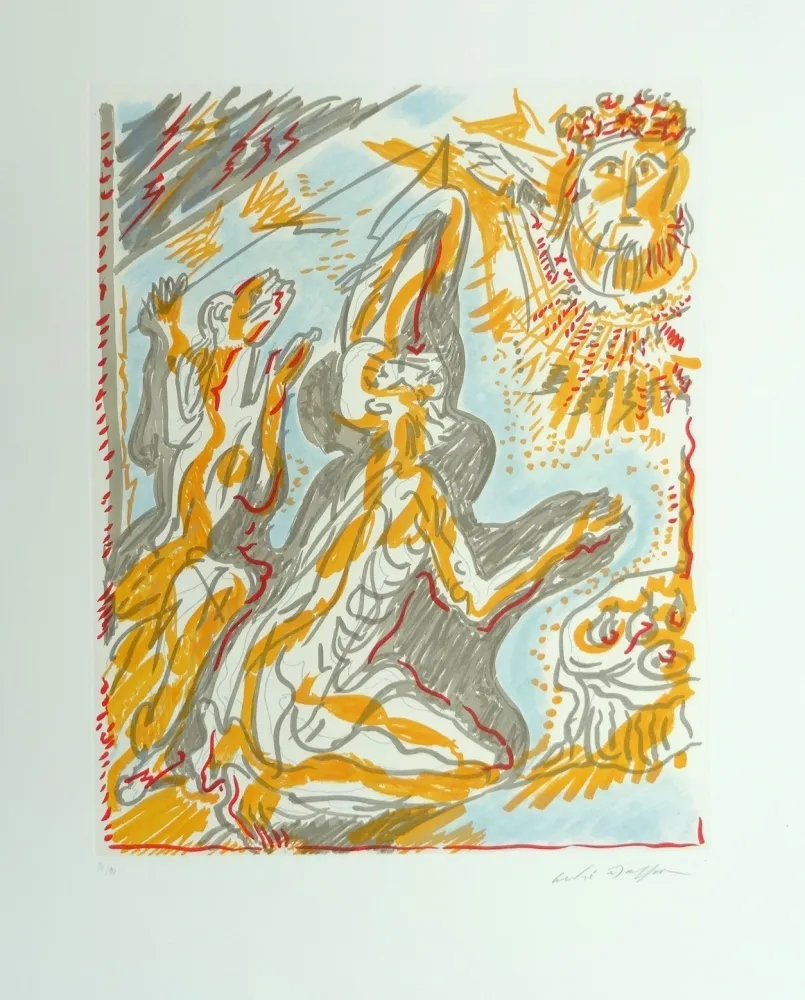 Radierung Und Aquatinta Masson - Philémon et Baucis