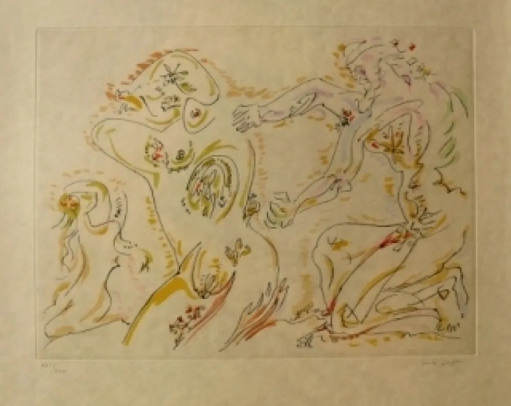 Radierung Und Aquatinta Masson - Sans titre