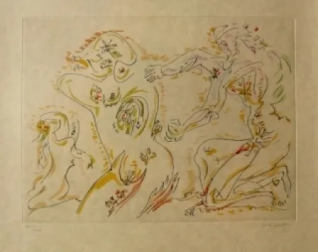 Radierung Und Aquatinta Masson - Sans titre