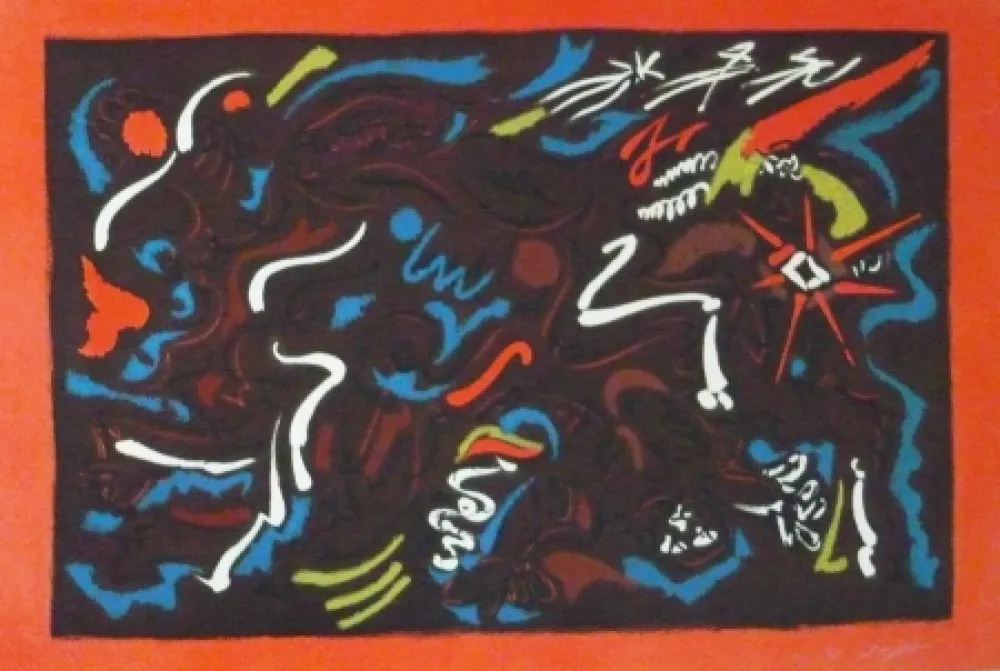 Lithographie Masson - Sans titre