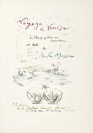 Illustriertes Buch Masson - Voyage à Venise
