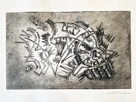 Radierung Mastroianni  - Senza titolo