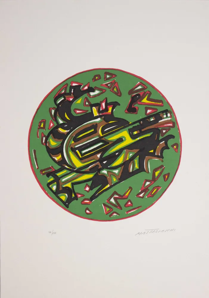 Siebdruck Mastroianni  - Trinità