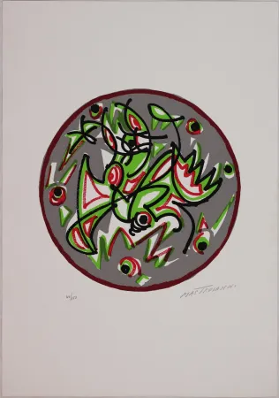 Siebdruck Mastroianni  - Trinità