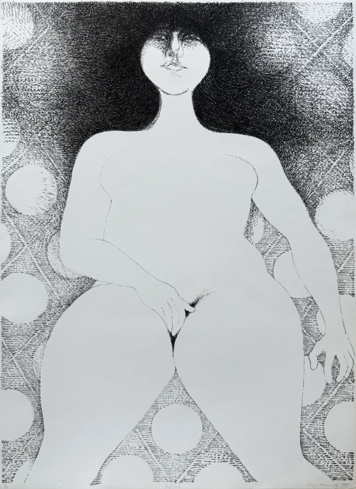 Lithographie Masurovsky - Self Love, 1969