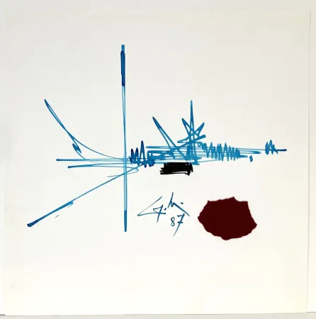 Keine Technische Mathieu -  Dessin au feutre 