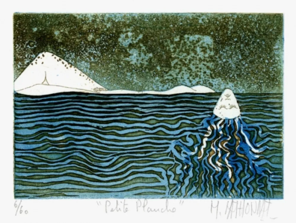 Radierung Mathonnat - Petite Planche