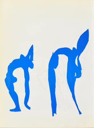 Lithographie Matisse - Acrobates