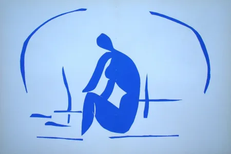 Lithographie Matisse (After) - Baigneuse dans les roseaux