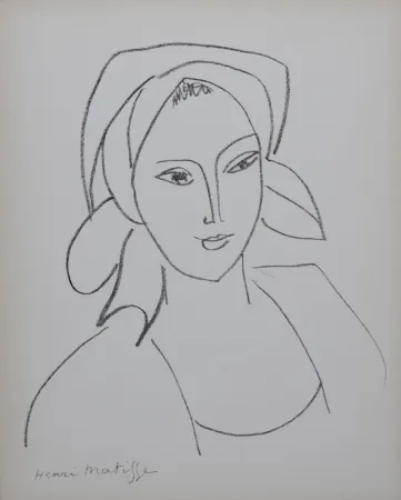 Lithographie Matisse (After) - Catherinette