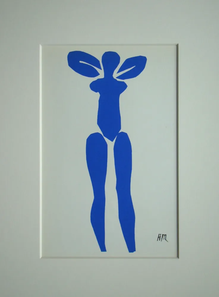 Lithographie Matisse (After) - Nu bleu debout