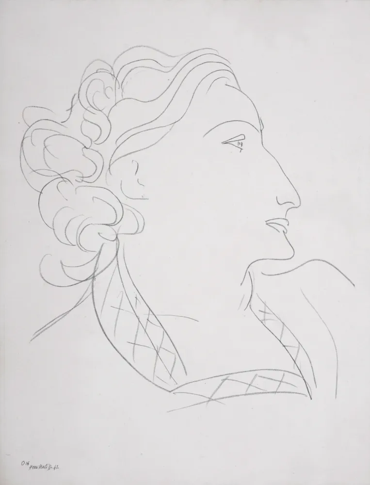 Keine Technische Matisse (After) - Portrait de femme, 1943