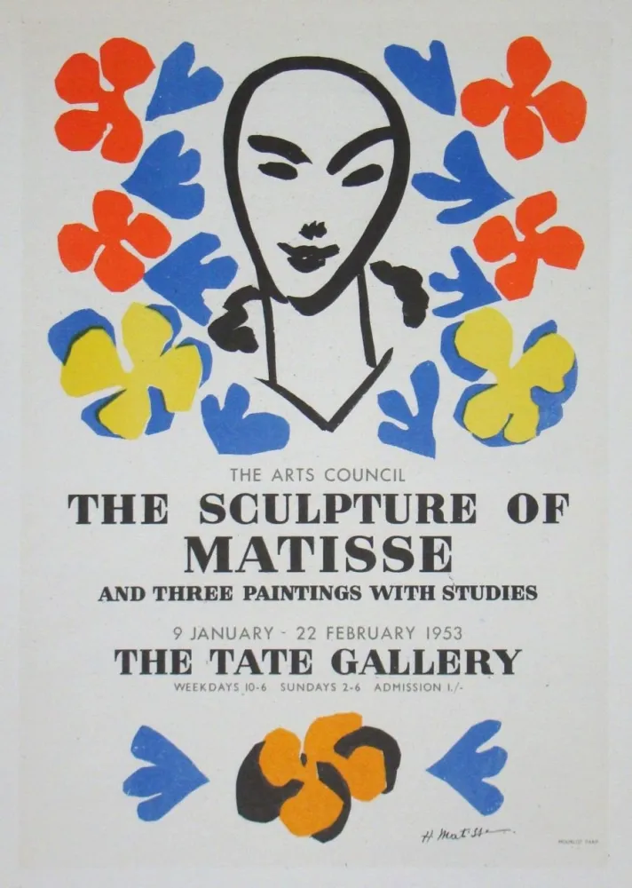 Lithographie Matisse (After) - The Sculpture of Matisse