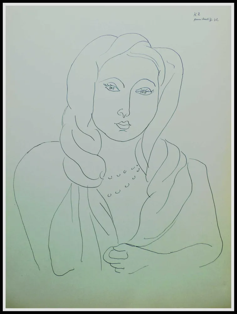 Lithographie Matisse (After) - THEMES & VARIATIONS VII