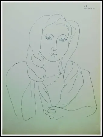 Lithographie Matisse (After) - THEMES & VARIATIONS VII