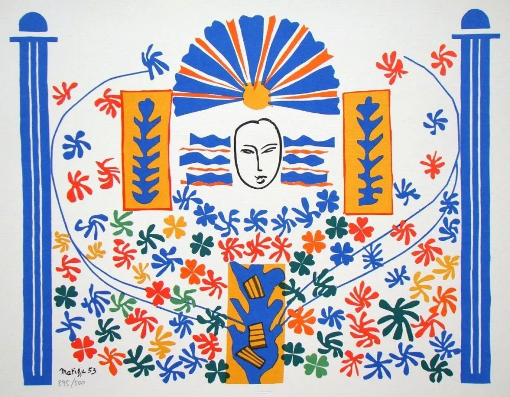 Lithographie Matisse - Apollo