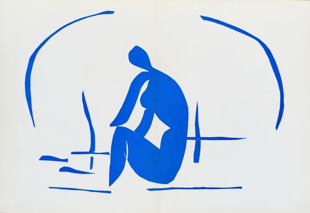 Lithographie Matisse - Baigneuse Dans Les Resaux